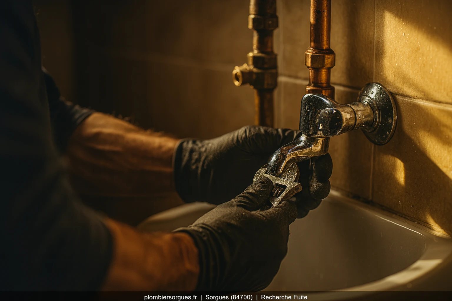 Recherche de fuite par plombier professionnel a Sorgues (84700)